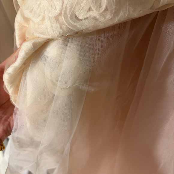 $850 NWOT Bronx and Banco Sabrina Lace Wedding Dress Midi - Picture 6 of 9